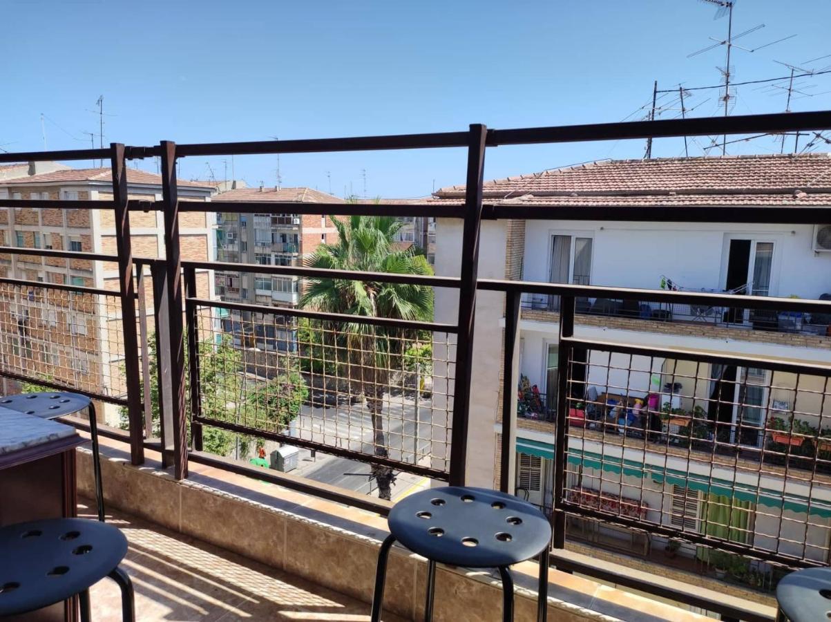 27-3- Комната С Балконом В Квартире Аликанте Для 5 Человек Alicante Esterno foto
