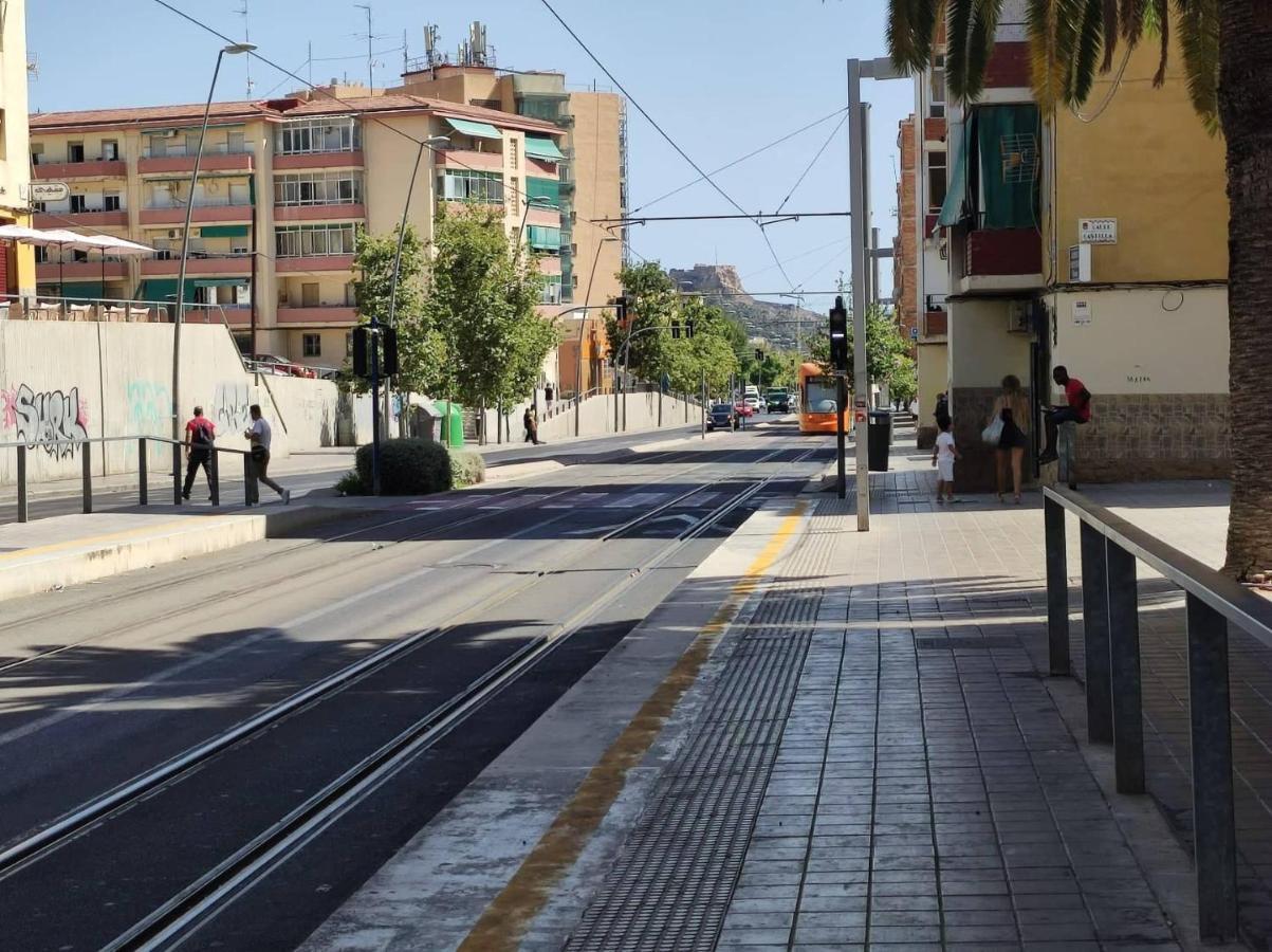 27-3- Комната С Балконом В Квартире Аликанте Для 5 Человек Alicante Esterno foto